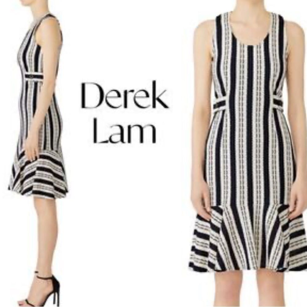 Derek Lam Sleeveless Flounce Dress Size 0